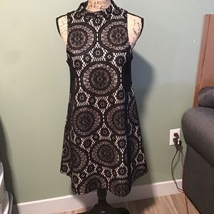 Love FiRE Trapeze Lace Lined Dress - Size S Preowned